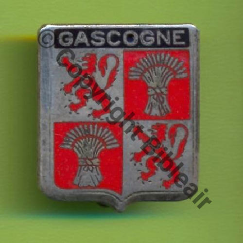 91.1 1956-62 GB1.91 GASCOGNE ALGERIE A1086NH ou EB  1.91  GASCOGNE   MARSAN  DrP+Past Guilloche irreg 